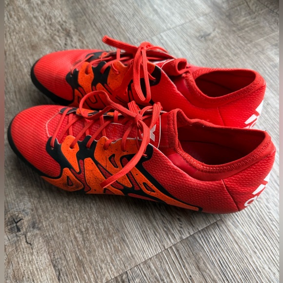 Adidas X 15.1 Elite Soccer Cleats Size 10.5 US Men’s Orange Black X-Claw X-Cage main image 5